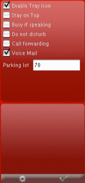Voix Settings Options Voix Settings Options