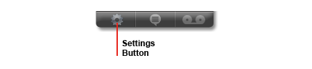 VoixManager Settings button