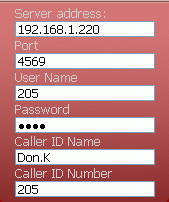 Voix Phone settings