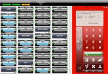 Voix Manager phone on right