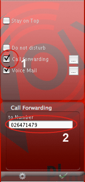Voix Forwarding options Voix Forwarding options