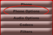 Voix IAX2 Phone Options Voix IAX2 Phone Options